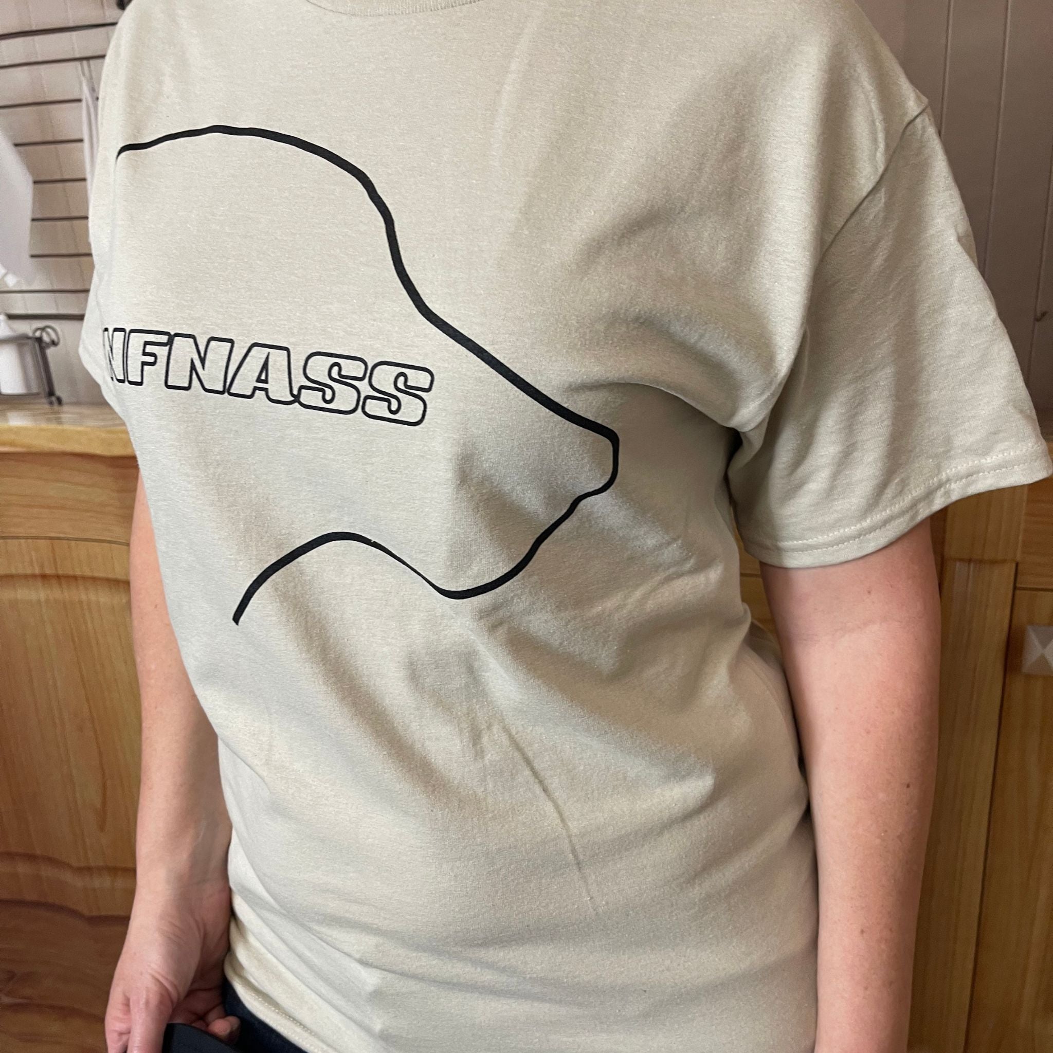 T - Shirt in Sand - SNFNASS - SNFNASS