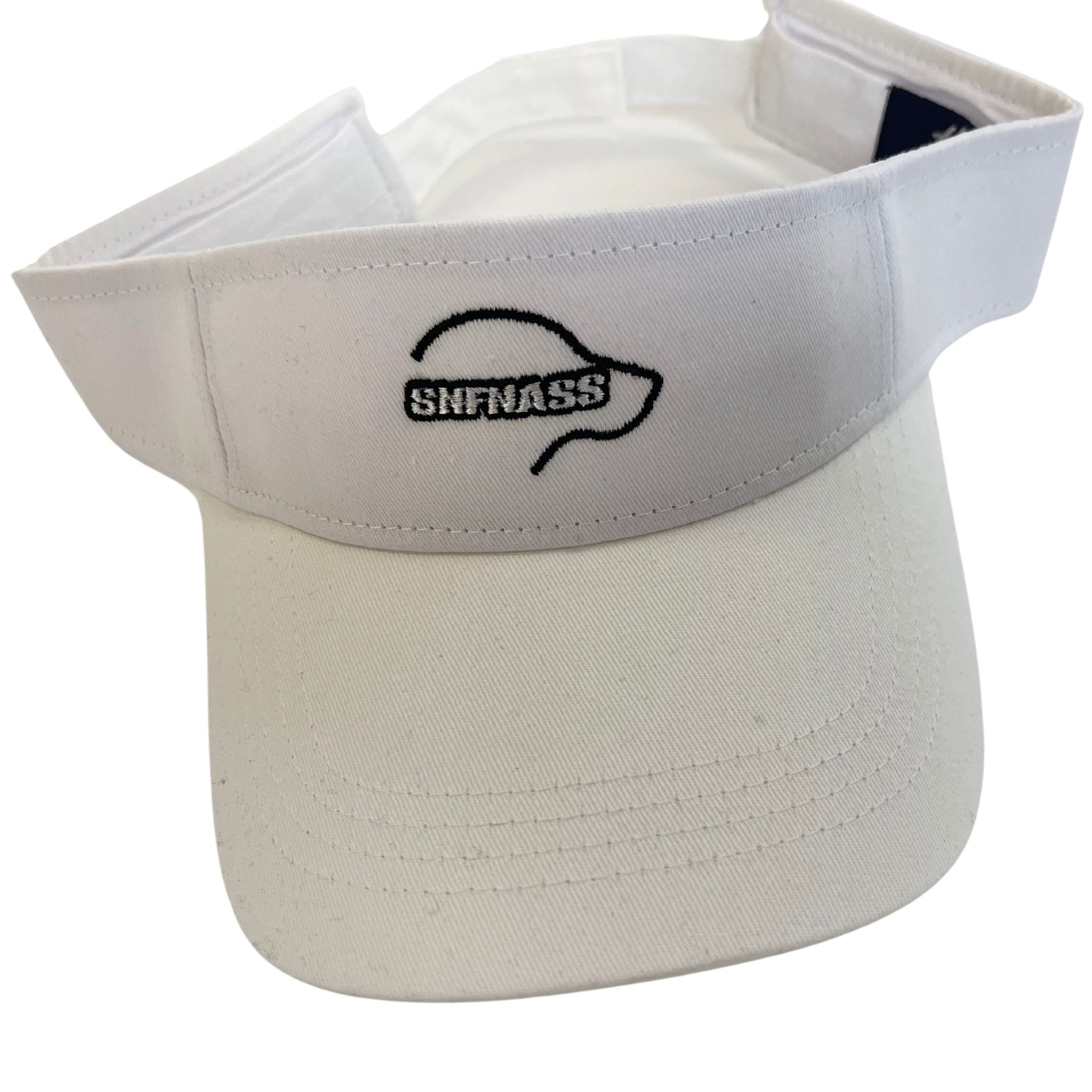 White Tennis Visor - SNFNASS - SNFNASS