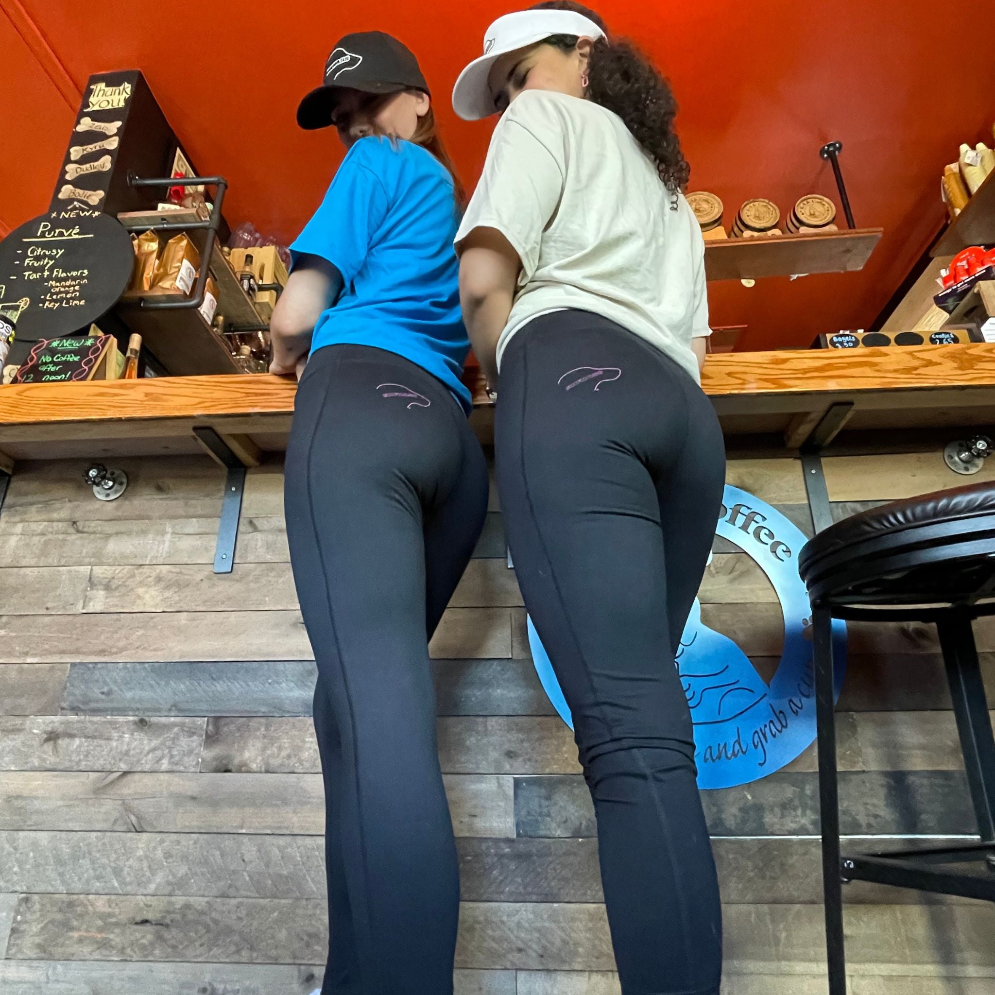 Paws and Reps Sport Black Leggings - SNFNASS - SNFNASS