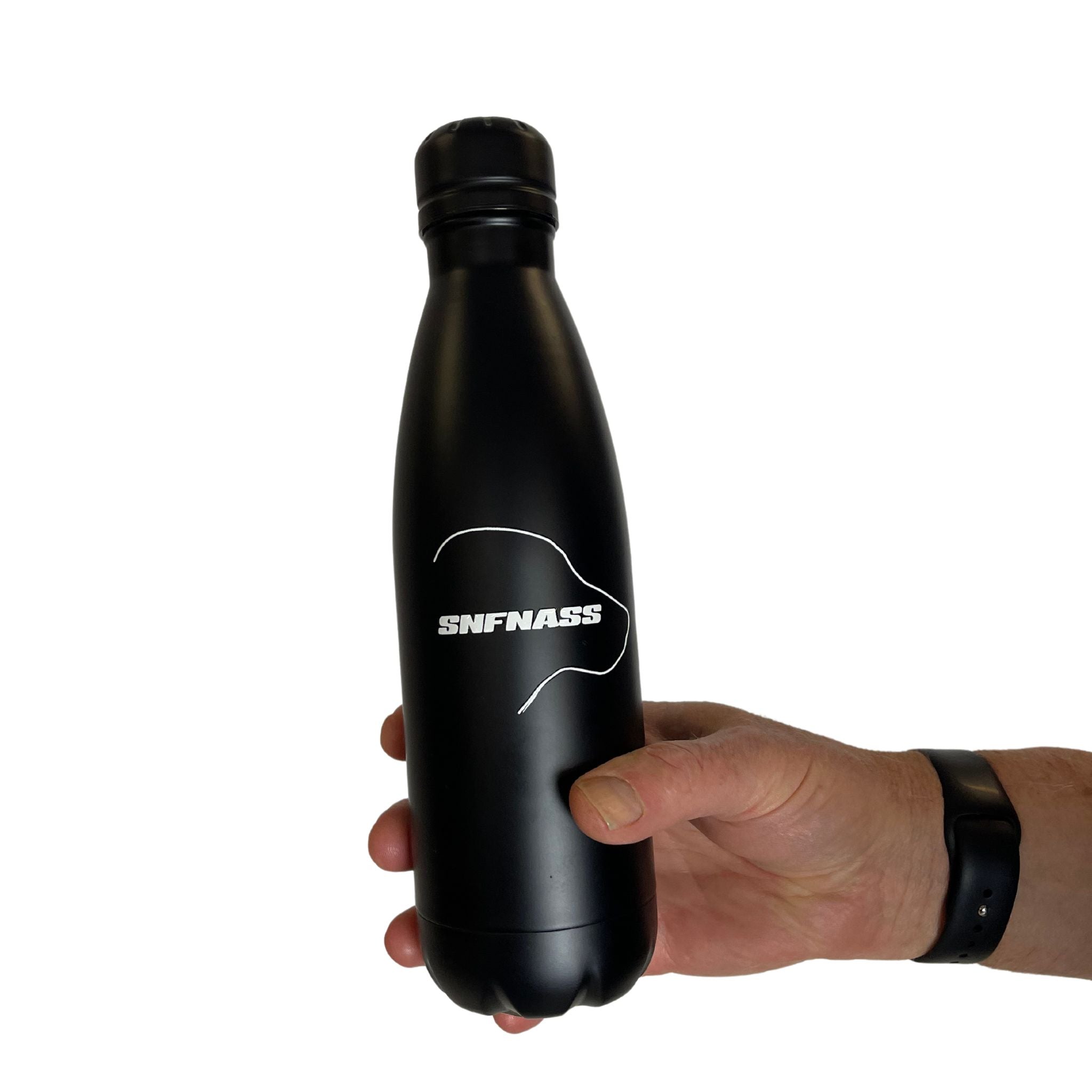Premium 17oz Insulated Black Bottles - SNFNASS - SNFNASS