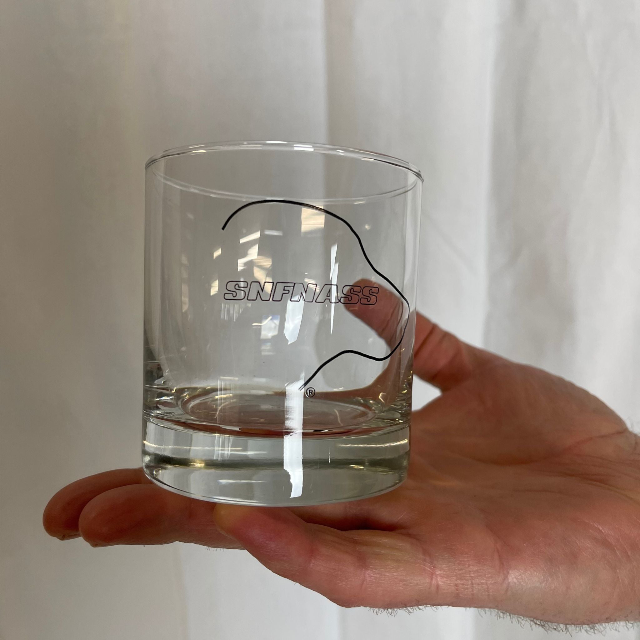 SNFNASS Logo Double Old - Fashioned Drinking Glass - SNFNASS