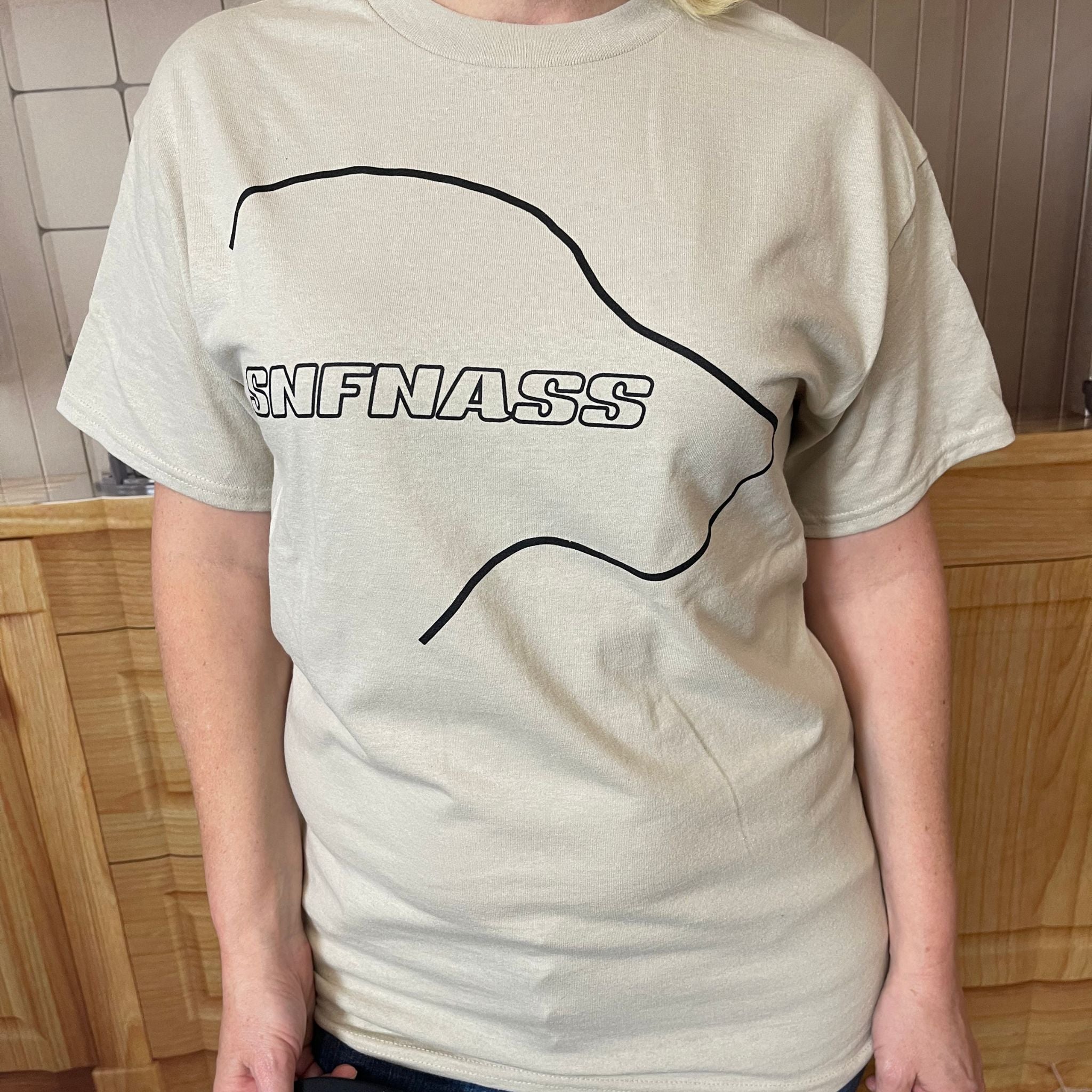 T - Shirt in Sand - SNFNASS - SNFNASS