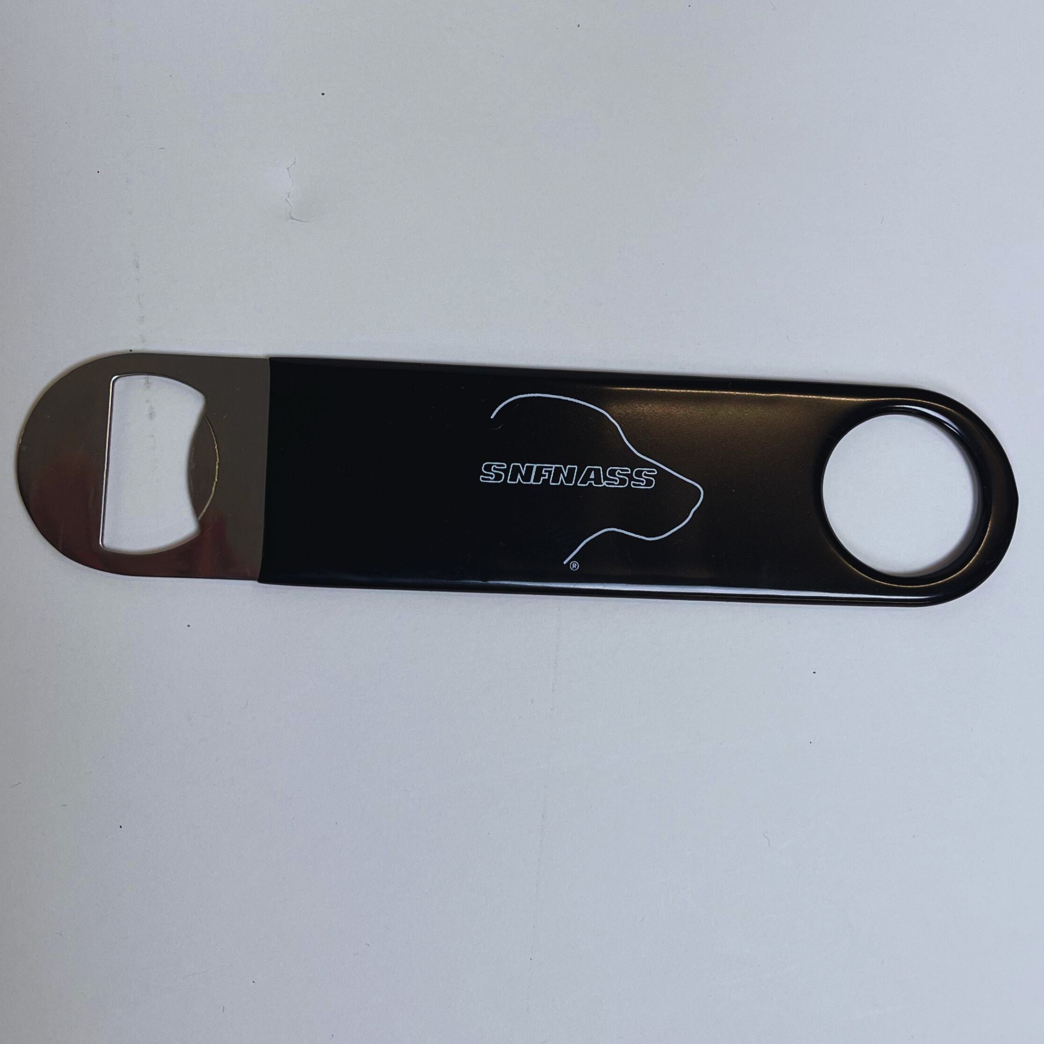 Canine Black and Metal Bottle Opener - SNFNASS - SNFNASS